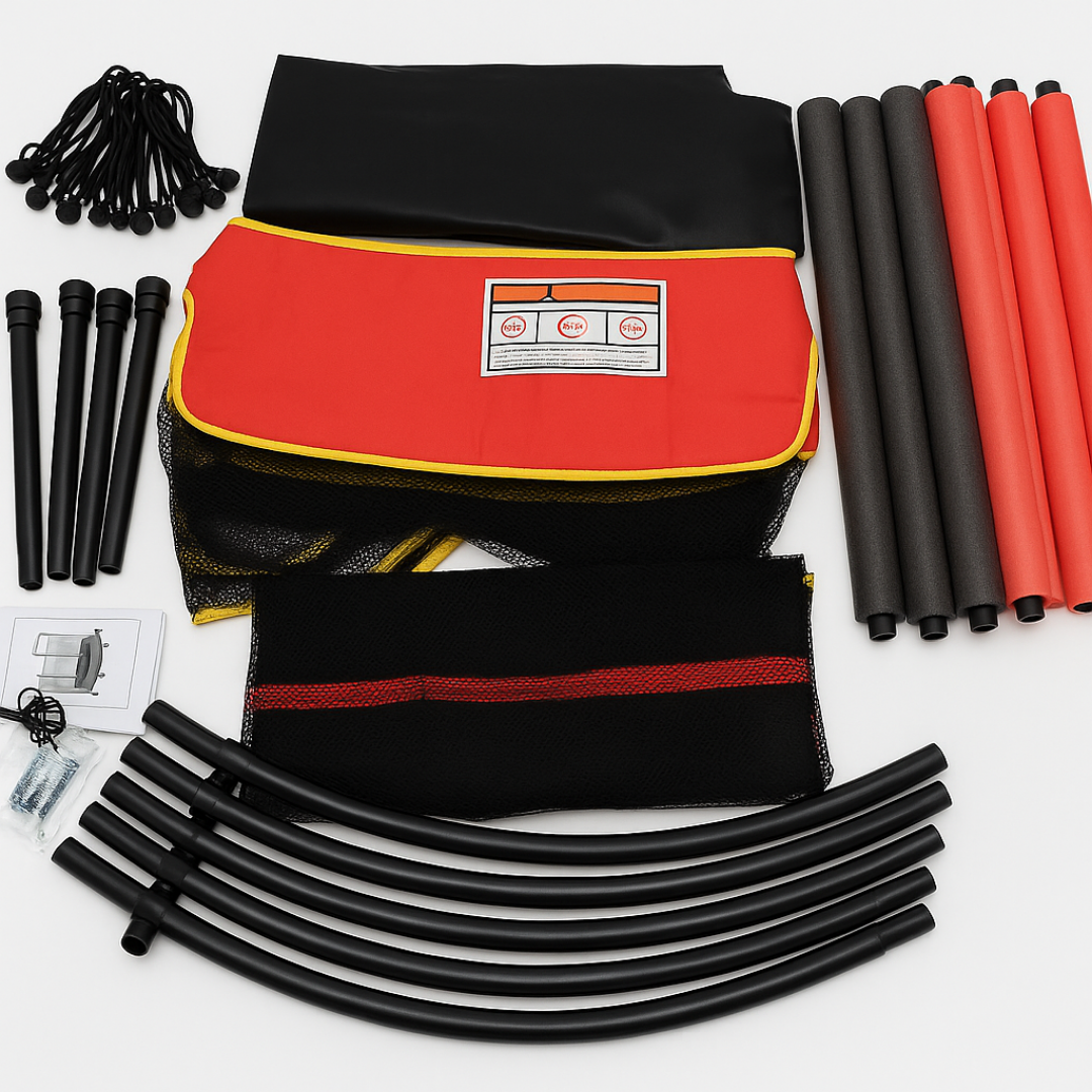 TRAMPOLÍN PARA NIÑOS CON RED DE SEGURIDAD