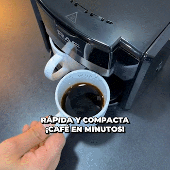 ¿BUSCAS EL REGALO PERFECTO PARA NAVIDAD? CAFETERA ELÉCTRICA AUTOMÁTICA PARA 2 TAZAS
